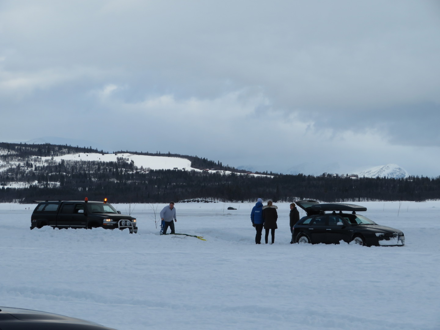 Vært uheldig på glatten i vinter?